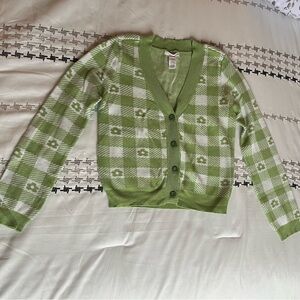 Cozy Blue Knit Cardigan with Open Front